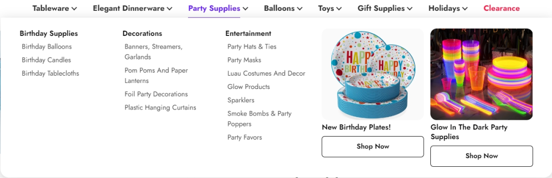 独立站优秀案例分析:派对用品品牌如何打造全年销售高峰?