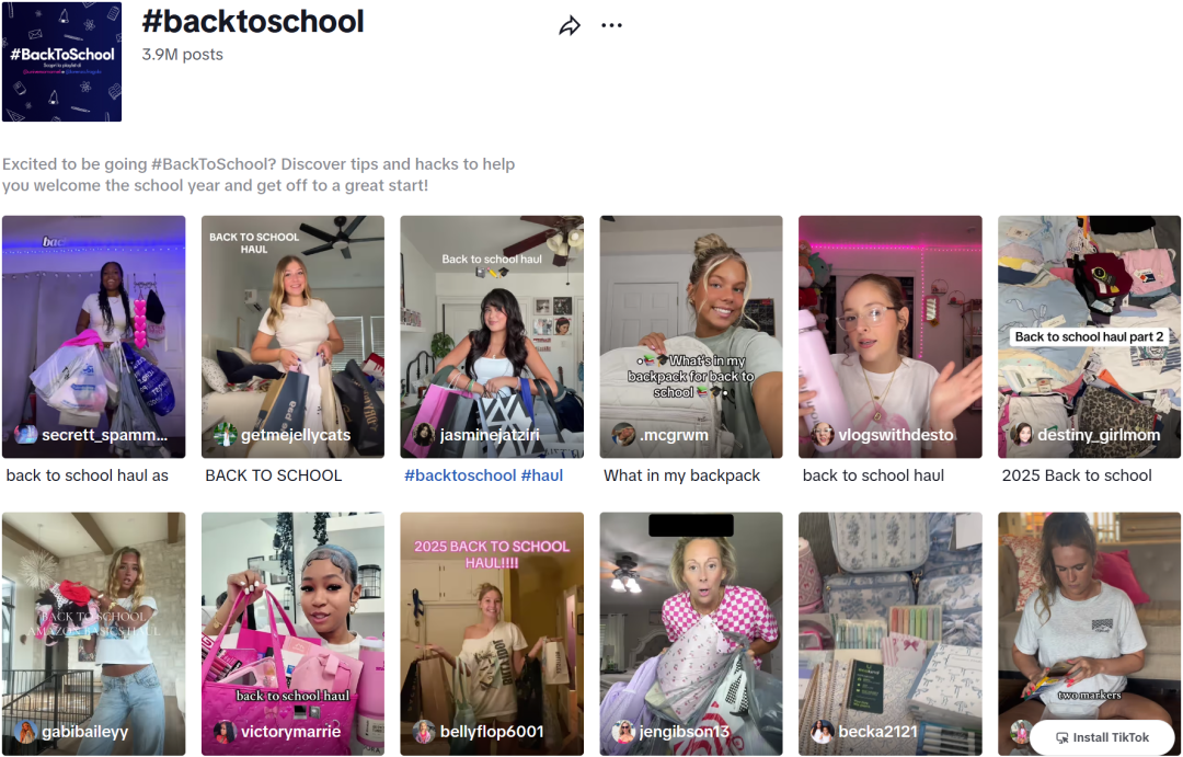 返校季提前爆单!它在TikTok上已售出33900件