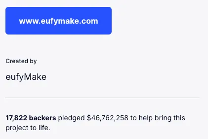 众筹了4676万美金的eufymake推广流程要点拆解