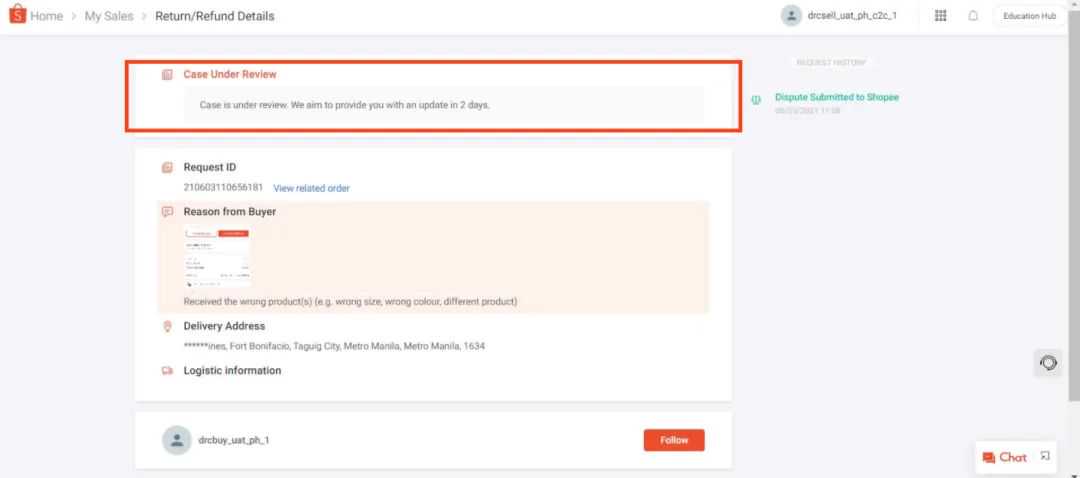 【退货退款】Shopee 退货/退款流程