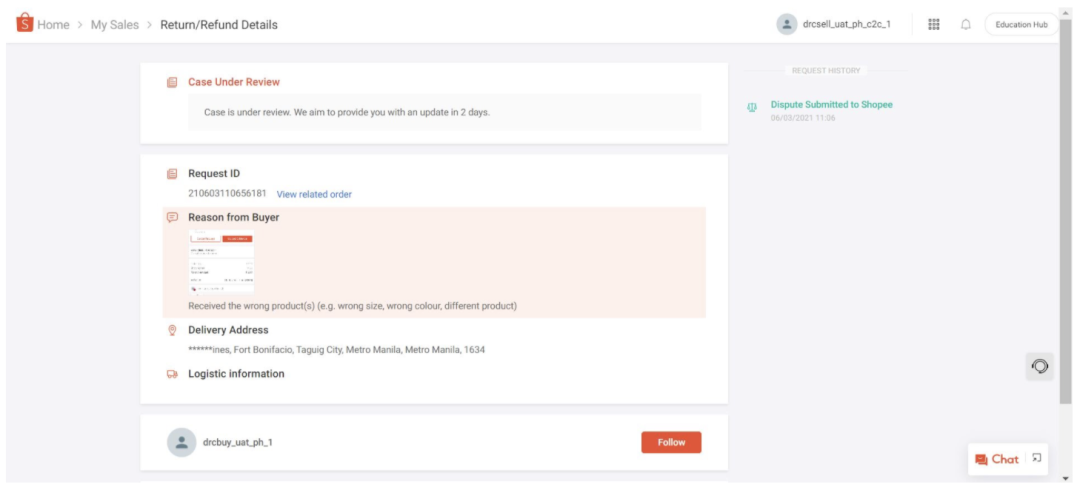 【退货退款】Shopee 退货/退款流程