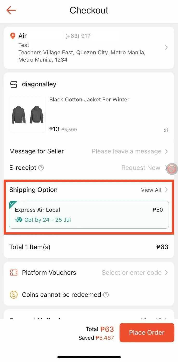 【物流服务】Express Air Local