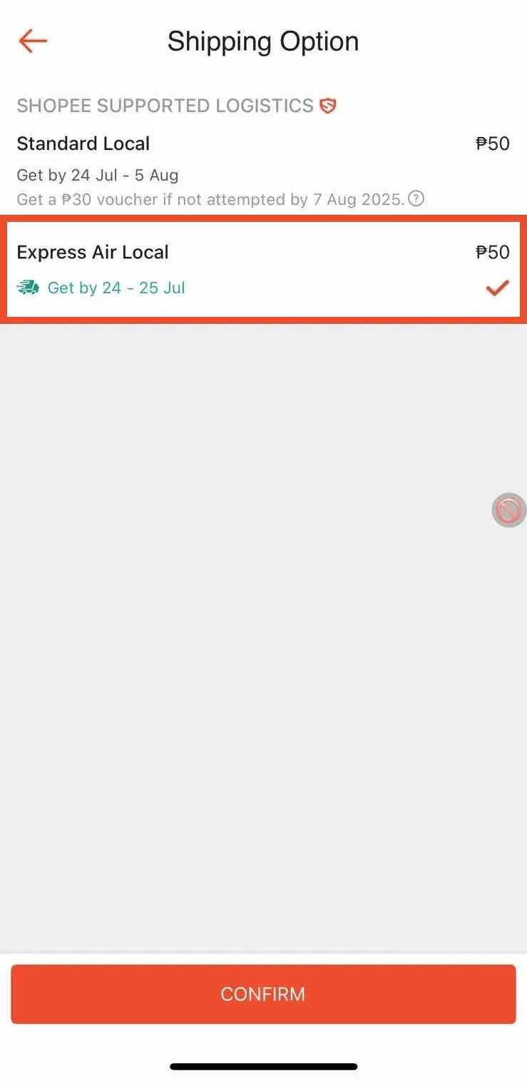 【物流服务】Express Air Local