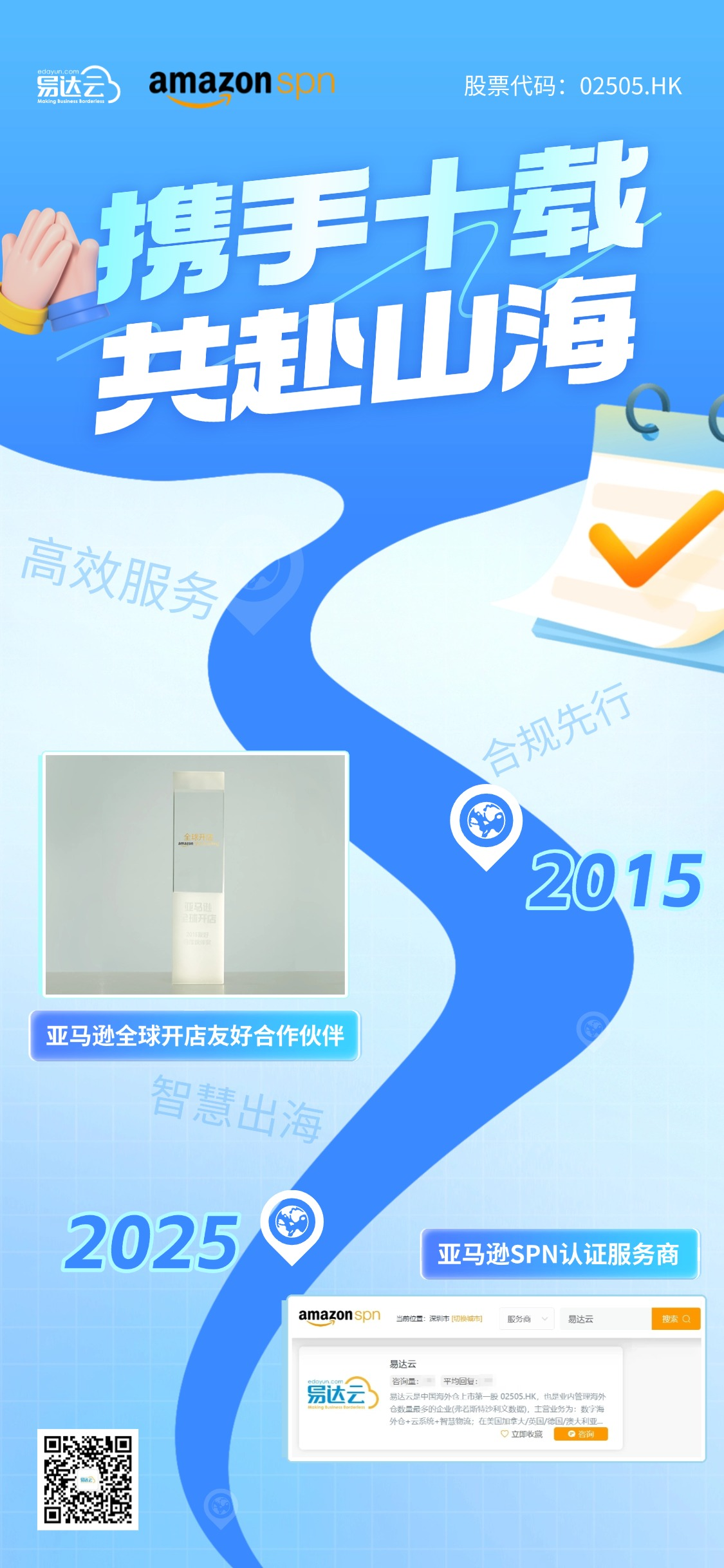 携手十载，再启新程：易达云成为亚马逊SPN服务商！
