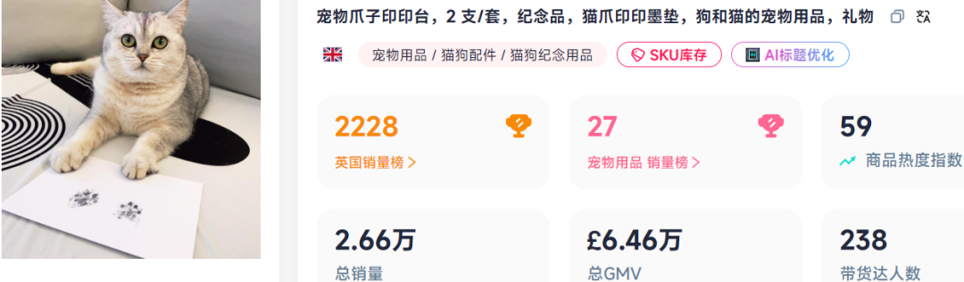 在TikTok卖宠物纪念品,有卖家年营收达2200万美元!