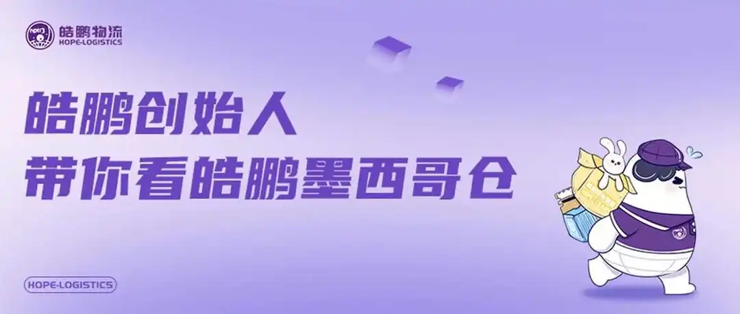 皓鹏创始人带你看皓鹏墨西哥仓