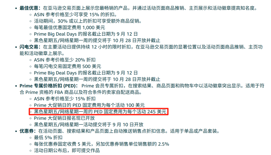 亚马逊黑五活动报名费翻涨，卖家直呼抢钱！