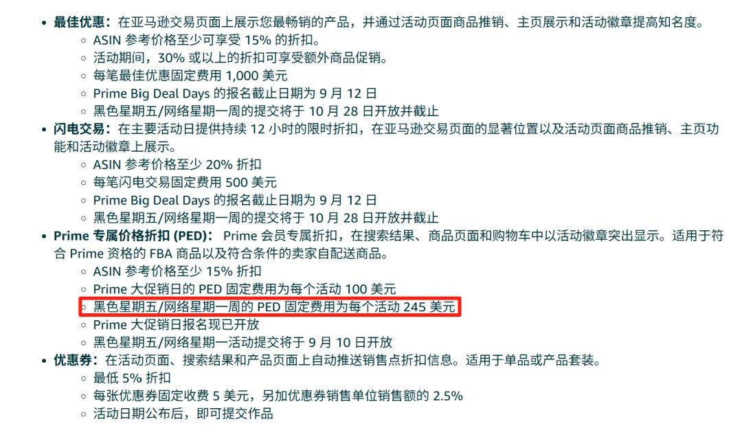 亚马逊黑五活动报名费翻涨，卖家直呼抢钱！
