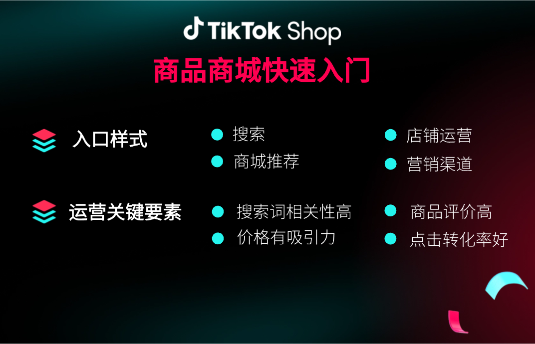 TikTok Shop东南亚出海实战课(五):商品商城快速入门3.0