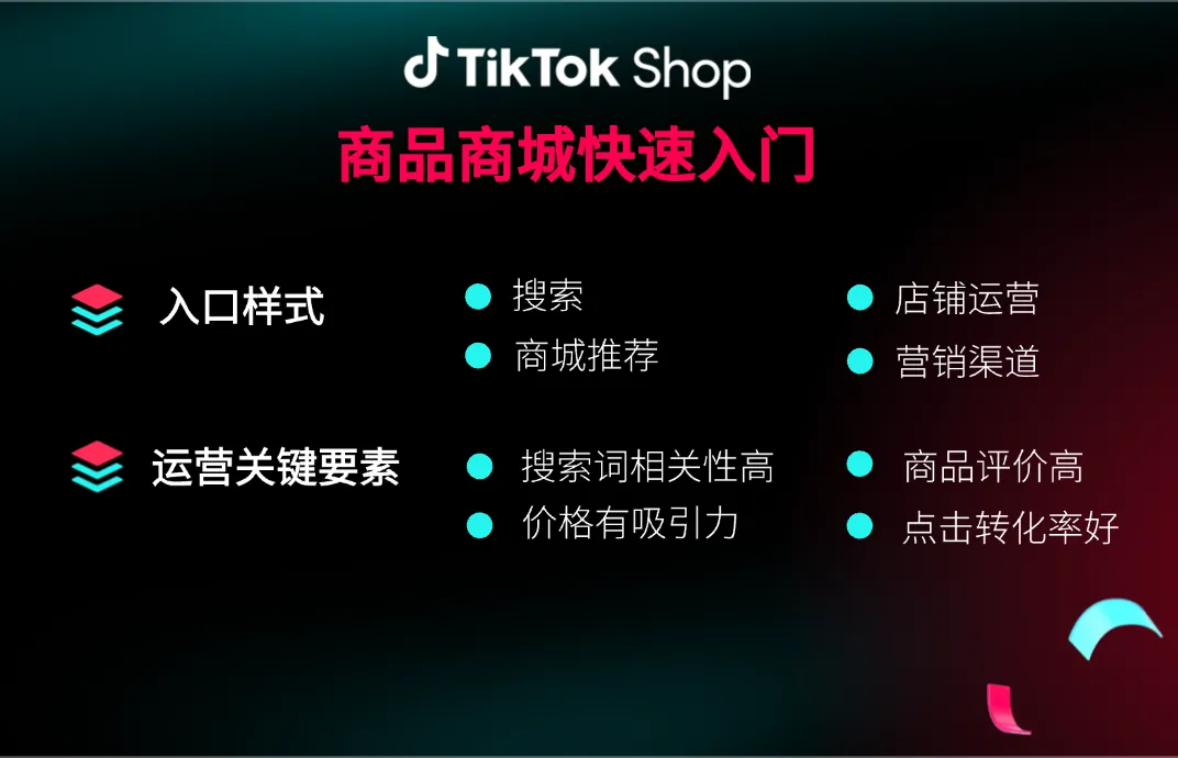 TikTok Shop东南亚出海实战课（五）：商品商城快速入门3.0