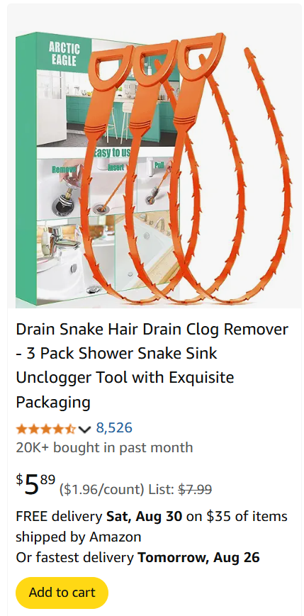 成本8毛的管道疏通神器，在TikTok狂赚将近60万！