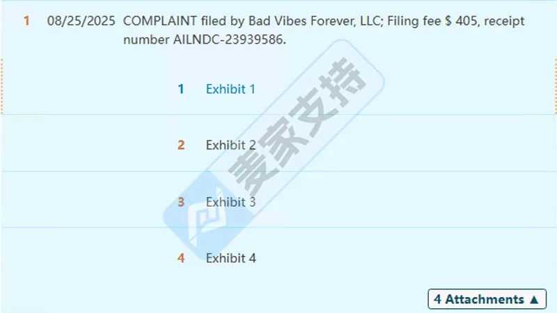 25-cv-10122，keith代理说唱歌手XXXTentacion商标维权进行时！