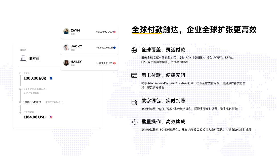 用PhotonPay光子易直付PayPal钱包，轻松触达全球合作方