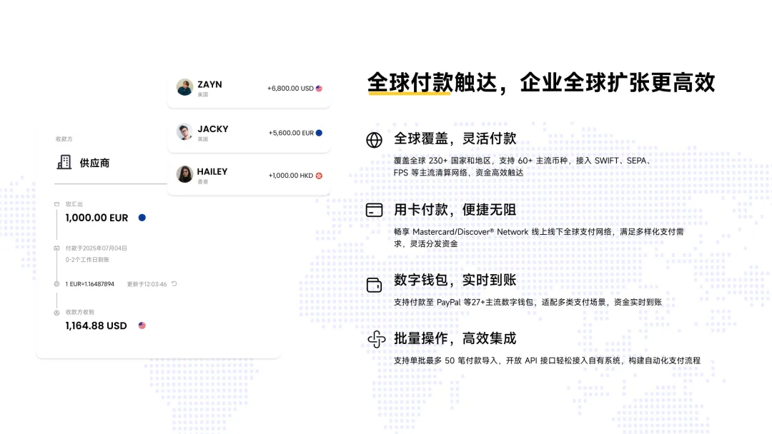 用PhotonPay光子易直付PayPal钱包，轻松触达全球合作方