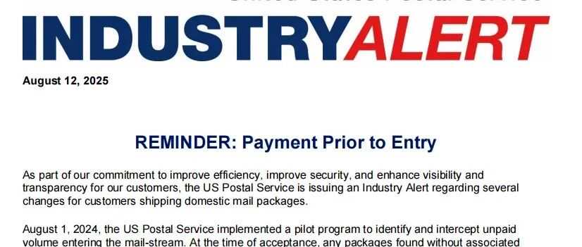 跨境卖家急了！从9月1日起，这类包裹将被USPS视为遗弃物品！国内海外仓新政能不能破局？