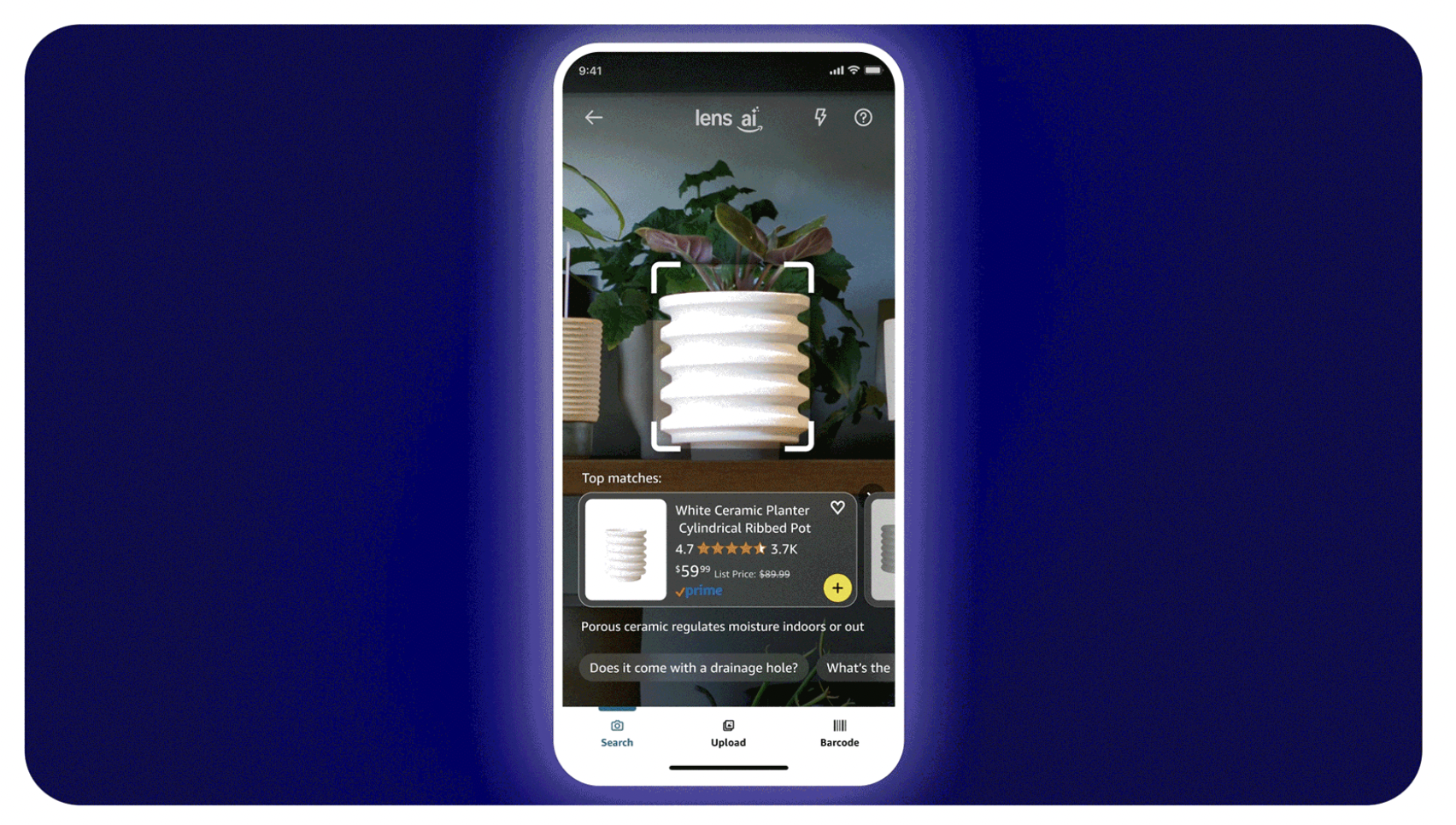 亚马逊推出实时识别购物工具Lens Live