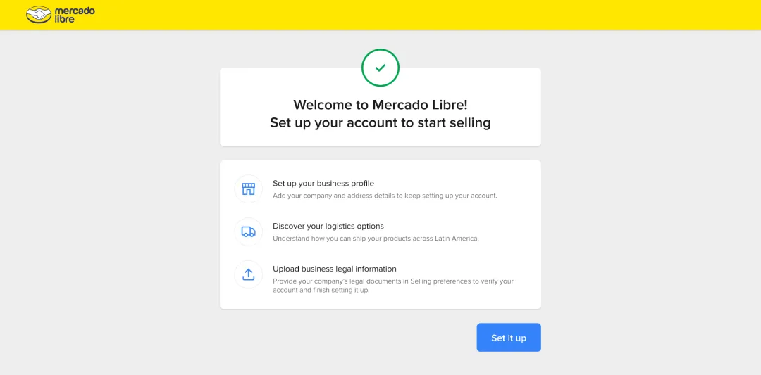 美客多卖家自注册流程全解析，一键开通4大站点
