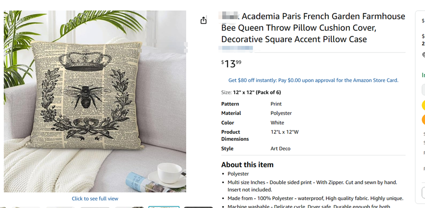 【25-cv-10503】Venus Pike画作启动版权维权，涉及品类众多，请各卖家抓紧排查！