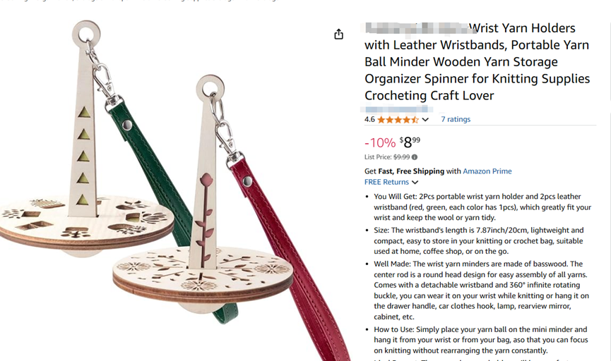 【25-cv-10510】纱线整理小工具，提高效率与幸福感的超绝好物，卖家们也盯上了Mini Minder吗？