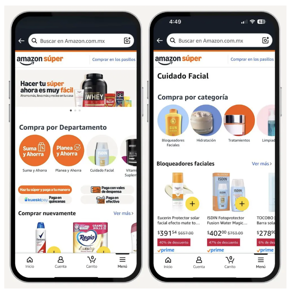 亚马逊升级墨西哥Amazon Súper，优化线上超市购物体验