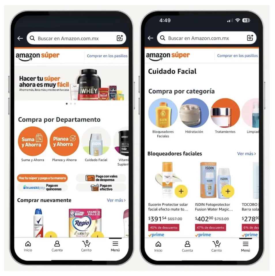 亚马逊升级墨西哥Amazon Súper，优化线上超市购物体验