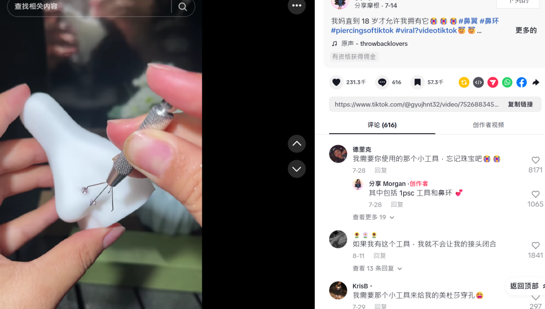 国内没市场的小众饰品，在TikTok上吸金百万！