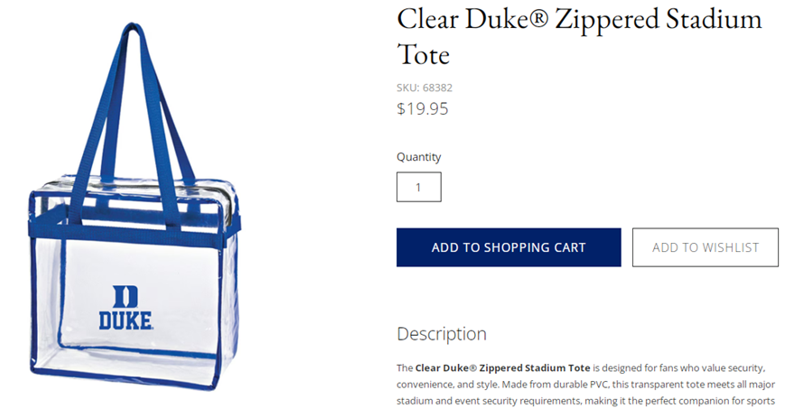 【25-cv-11233】杜克大学BLUE DEVILS蓝魔队标志全方位维权，纪念品商家小心侵权！