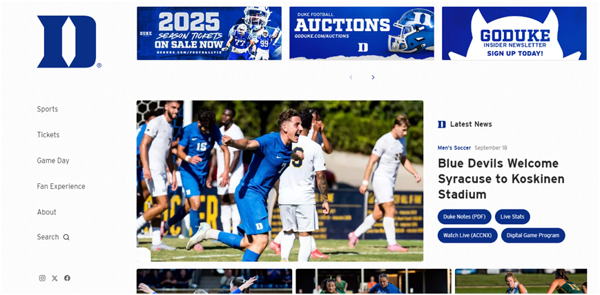 【25-cv-11233】杜克大学BLUE DEVILS蓝魔队标志全方位维权，纪念品商家小心侵权！