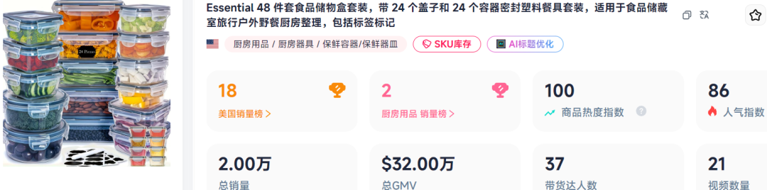卖塑料盒子，TikTok卖家不到20天收入220万！