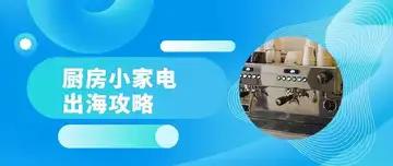 跨境万物| 2025厨房小家电出海全攻略：市场、爆品、物流，一篇封神！