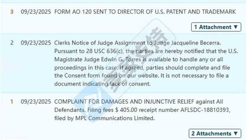 25-cv-24357，Paul McCartney商标维权进行时，服饰品类暗藏TRO风险