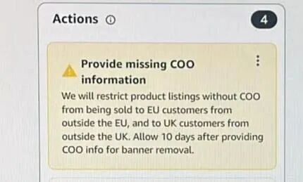 不填原产地信息将禁售，亚马逊混储模式迎来终结！