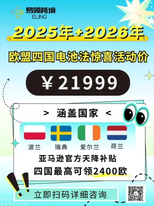 欧洲比利时电池新规详解!2026年起这些标签通知必须知晓,跨境卖家如何应对?