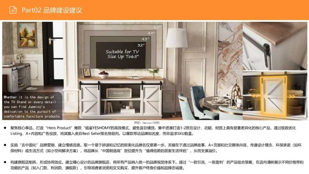 亚马逊选品日记第16期：美国站选品—电视机柜（从功能家具到情感消费的赛道重构）