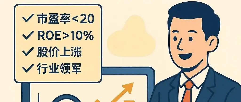 A股如何选股,买入股票的一些组合智能筛选条件,傻瓜式选股方法,炒股养家大佬推荐的选股方法