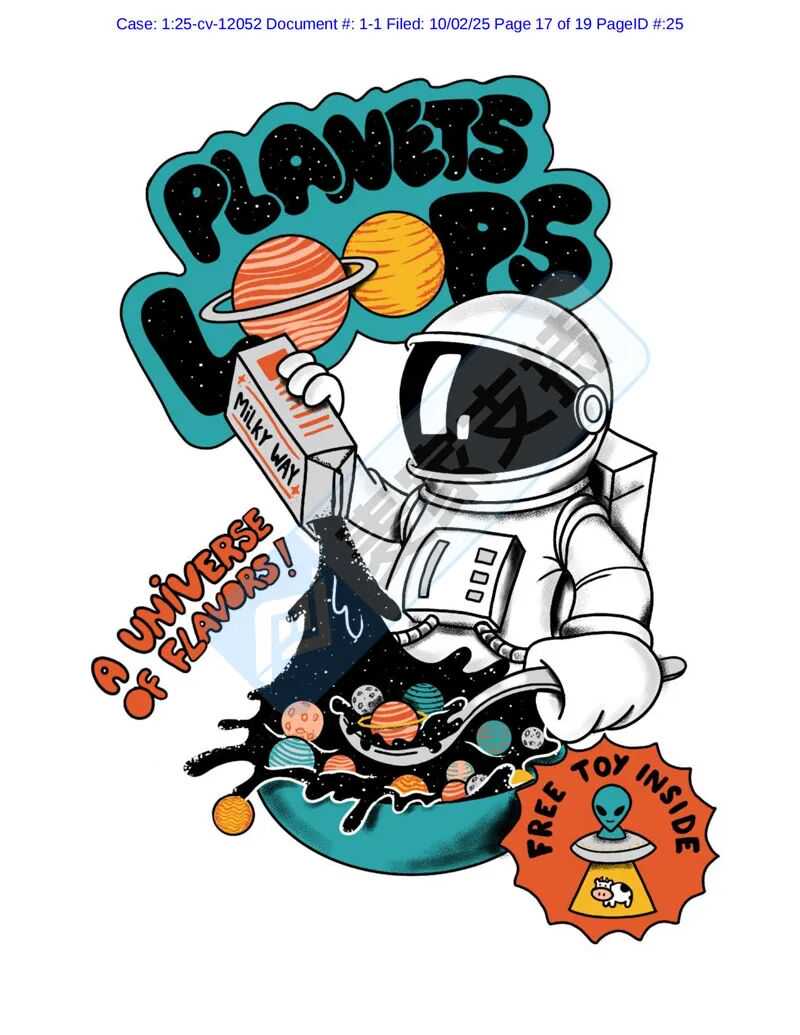 25-cv-12052，keith律所新案扎堆维权，Coffee Man9个版权已立案！