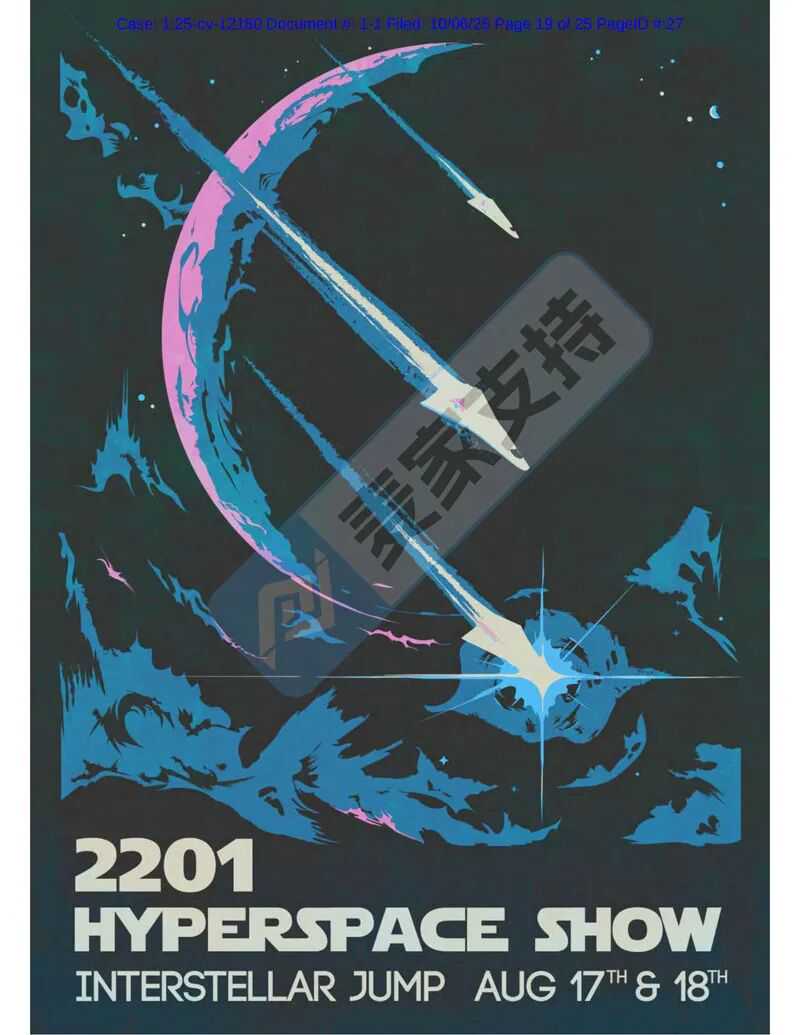 25-cv-12180，keith案件写到崩溃之抽象艺术维权篇！TRO获批在即！