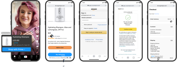 亚马逊Buy with Prime“快速配送徽章”上线社交媒体广告，助力品牌官网流量转化双提升！