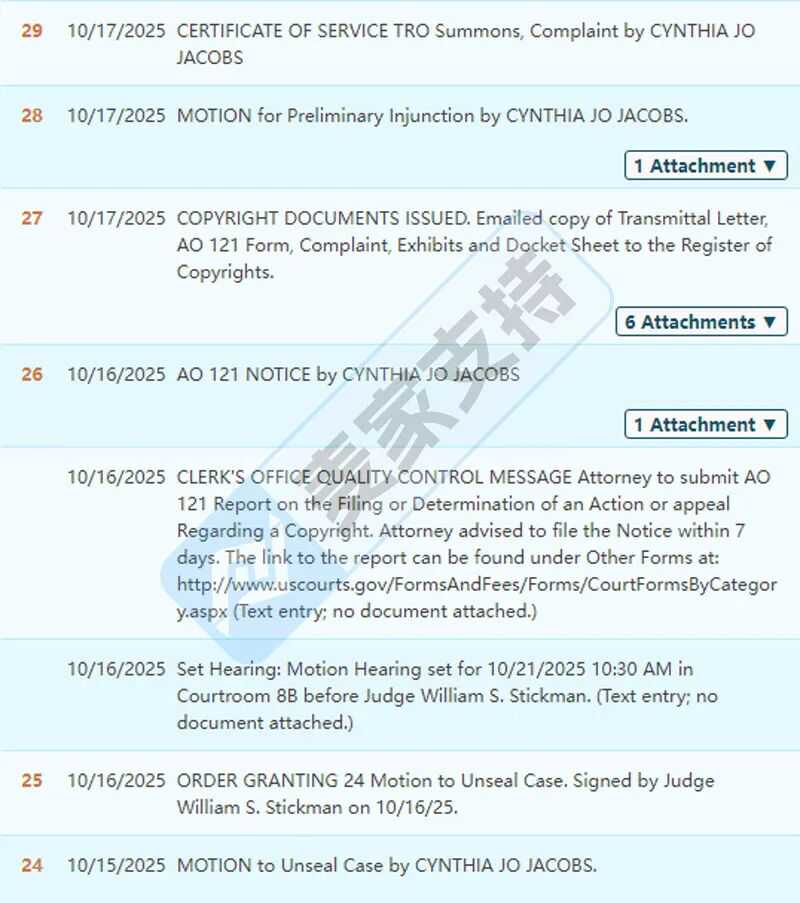 2025-cv-01403，美式乡村风作品维权风暴再起，Temu平台为TRO重灾区