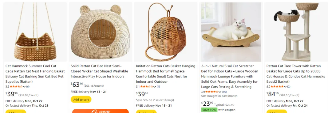 今天分享宠物市场中比较卷的品类,猫窝,想要在这个市场突围,该怎么办?