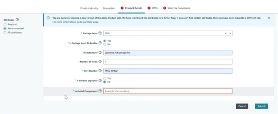 支持“零配件补发”，小配件挽救大订单！亚马逊免费售后工具“商品支持”重磅升级