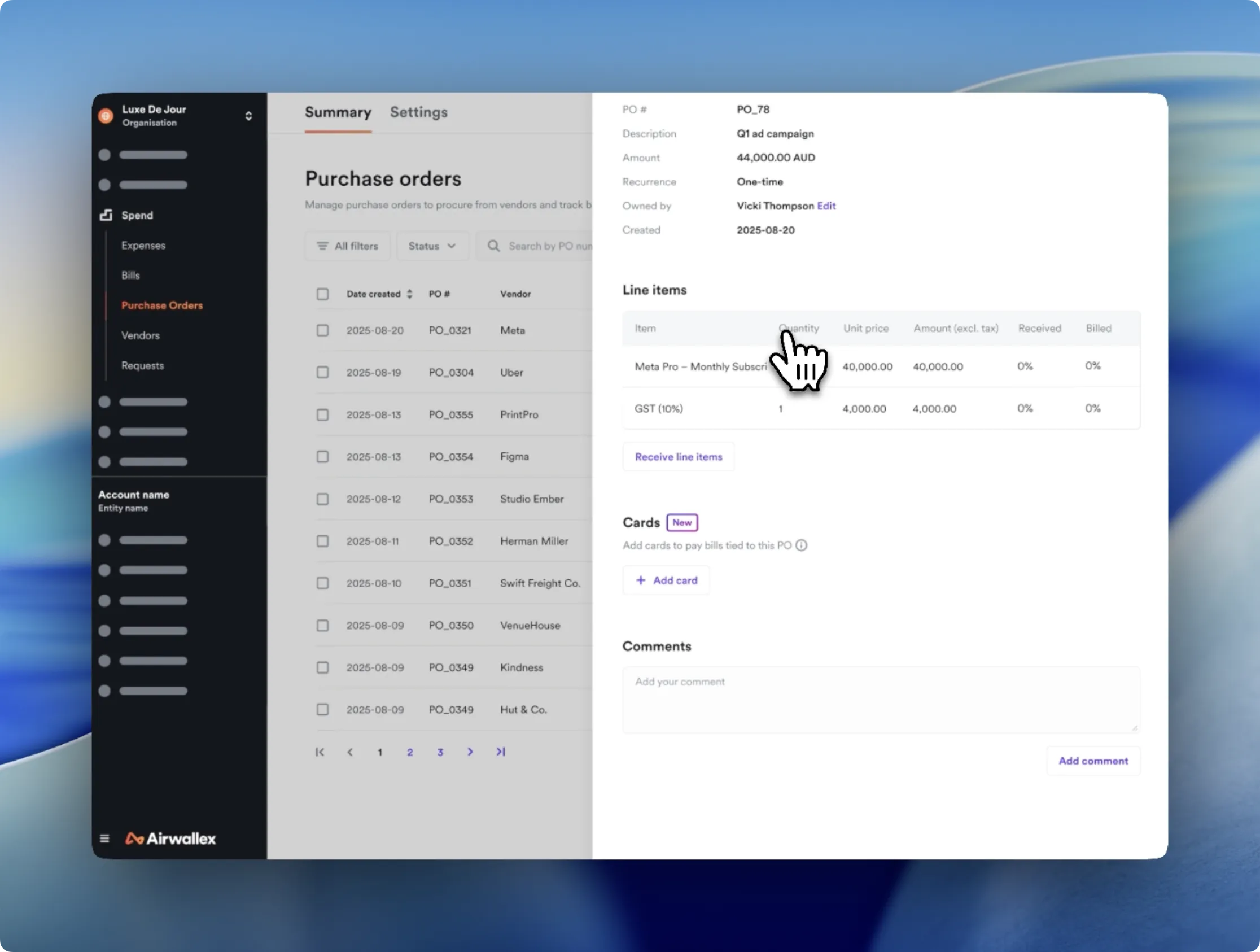 Airwallex 现支持云汇 Visa 卡关联应付账单,付款对账更轻松