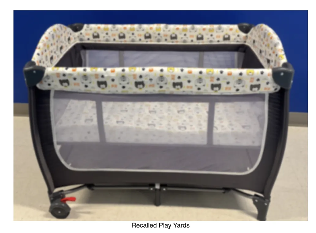 亚马逊在售婴儿围栏被美国CPSC召回！存在窒息风险