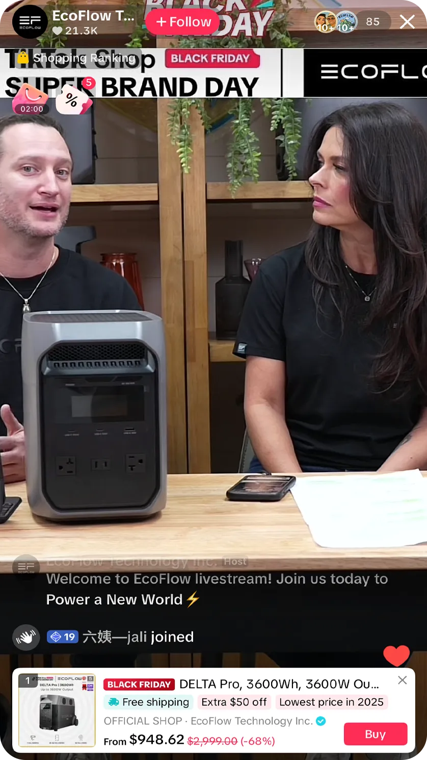 25个顶级品牌,68款超级新品!TikTok Shop超级品牌日引爆黑五购物狂欢!