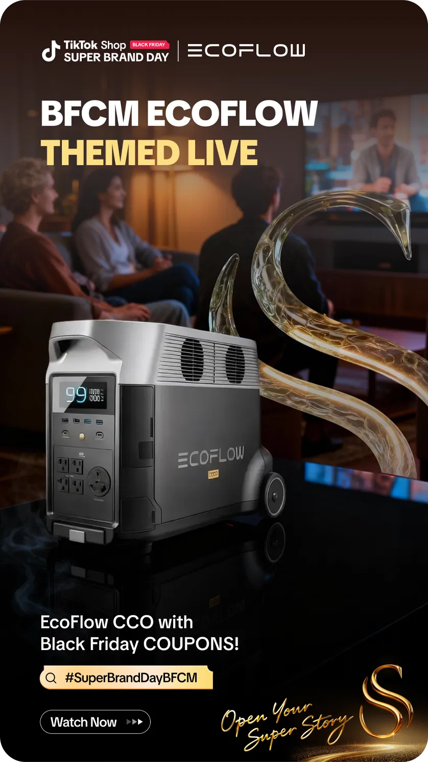 25个顶级品牌,68款超级新品!TikTok Shop超级品牌日引爆黑五购物狂欢!