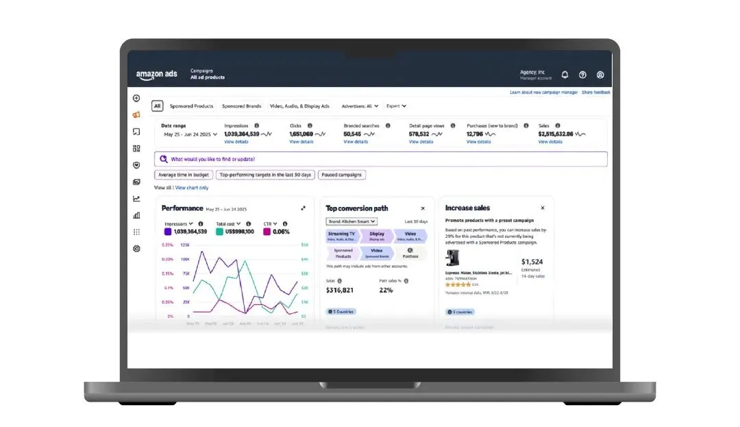 亚马逊广告提效67%:unBoxed2025如何用整合+AI改变卖家工作方式