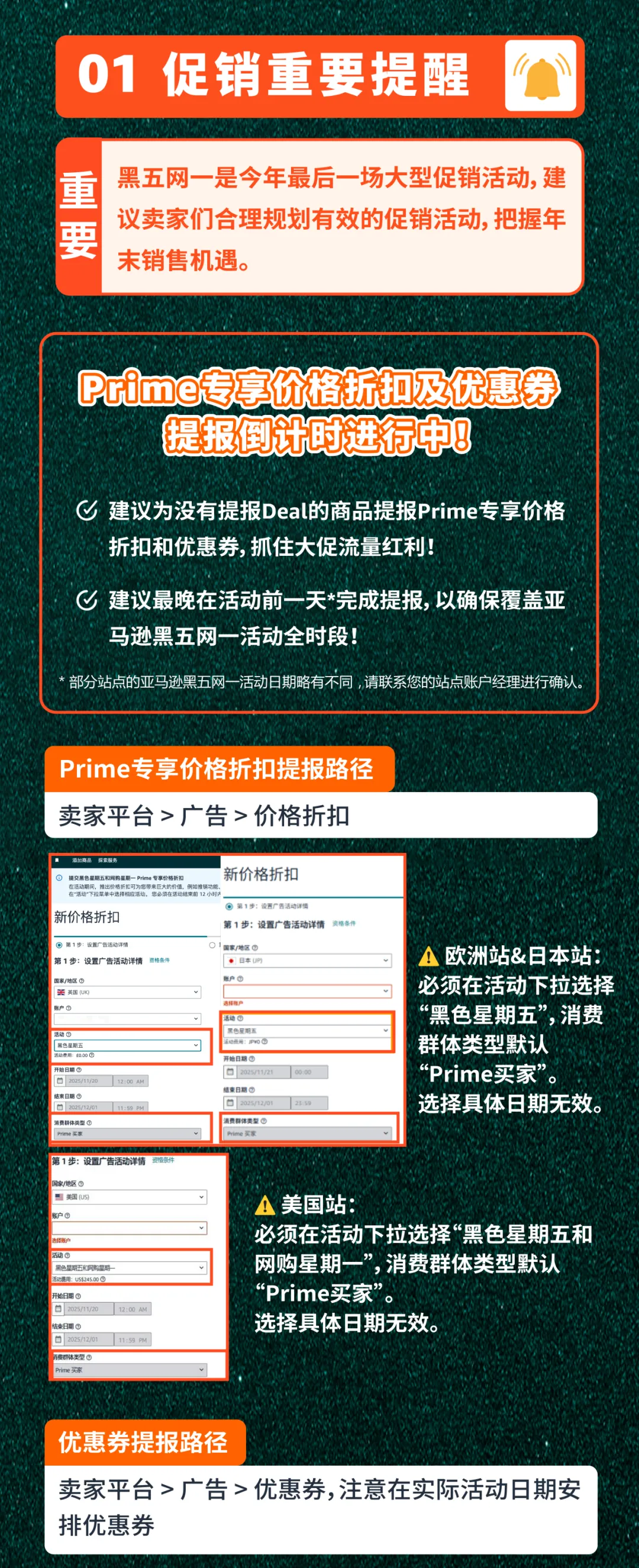 最后检查!2025亚马逊黑五网一冲刺前的8大项检查,请立即行动!