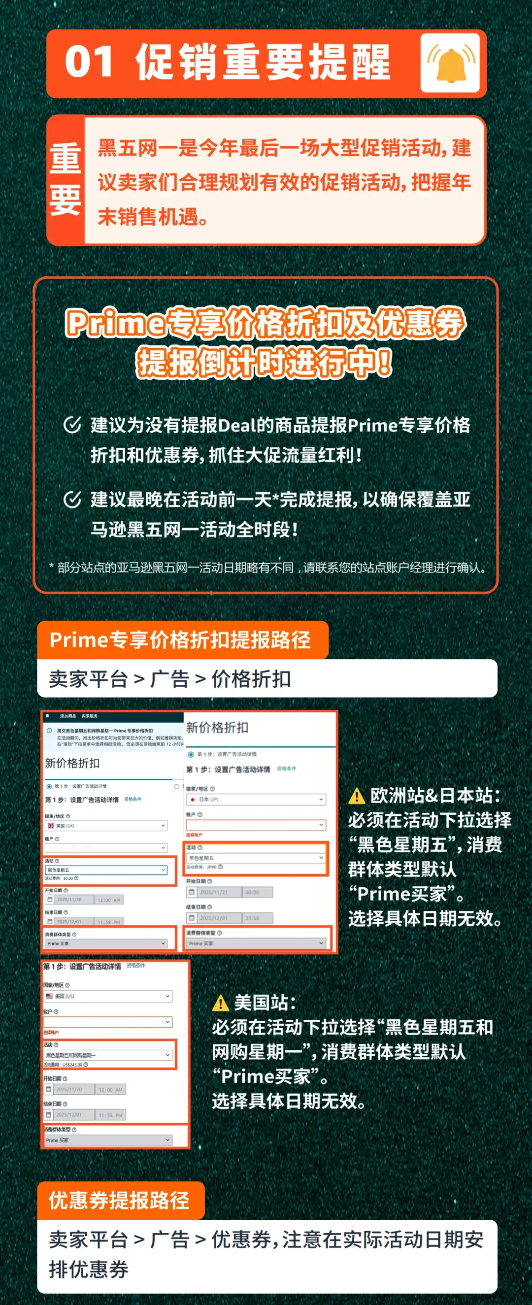 最后检查!2025亚马逊黑五网一冲刺前的8大项检查,请立即行动!