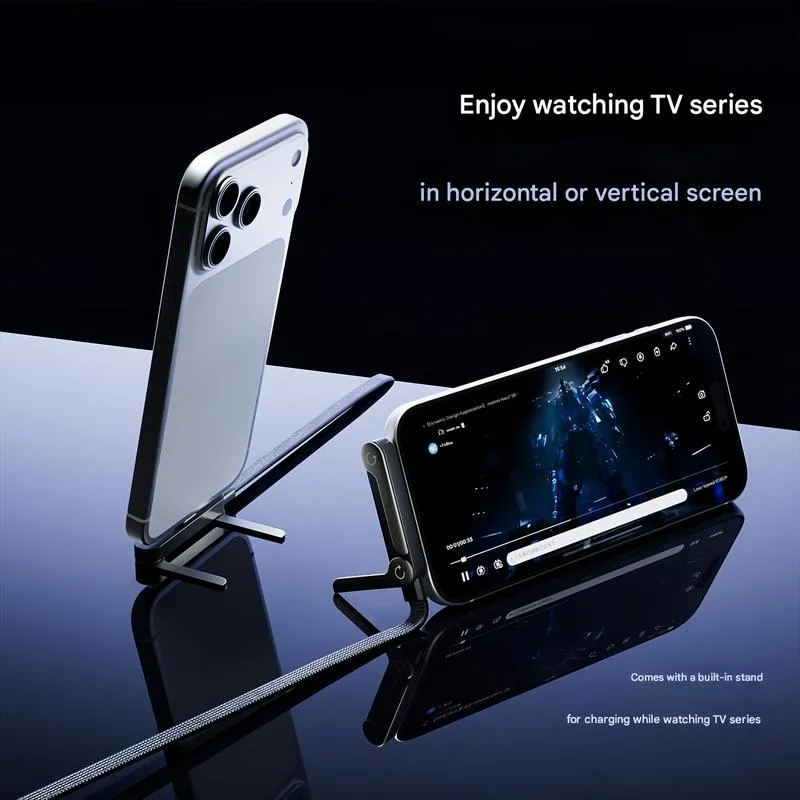 深圳又出“黑科技”,支架充电线在TikTok彻底火了