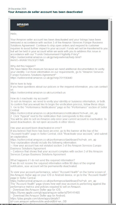 从KYC到协议三：亚马逊欧洲站这轮“扫号风控”到底在查什么？